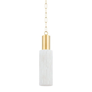 Corissa - 1 Light Pendant-20.5 Inches Tall and 5 Inches Wide