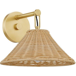 Dalia - 1 Light Wall Sconce-8.5 Inches Tall and 10.5 Inches Wide