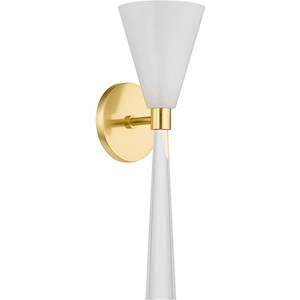 Amara - 1 Light Wall Sconce-16.75 Inches Tall and 5.25 Inches Wide