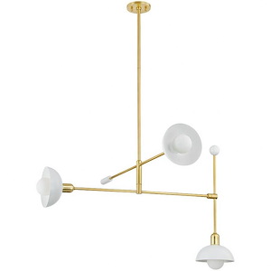 Billie - 3 Light Chandelier-23.25 Inches Tall and 36 Inches Wide