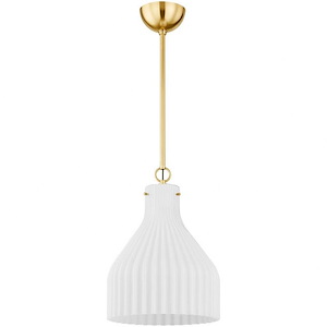 Corinthia - 1 Light Pendant-19.5 Inches Tall and 14 Inches Wide - 1328561