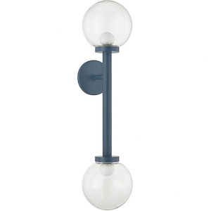Sia - 2 Light Wall Sconce-26.5 Inches Tall and 6.5 Inches Wide - 1328563