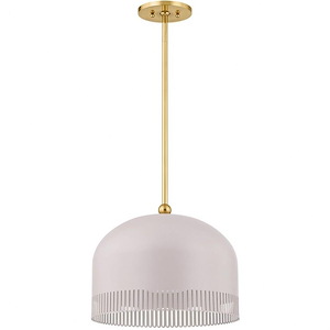 Liba - 1 Light Pendant-10.5 Inches Tall and 15 Inches Wide