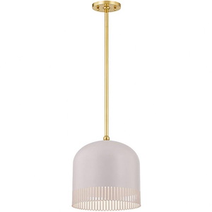 Liba - 1 Light Pendant-9.5 Inches Tall and 9.75 Inches Wide - 1328568