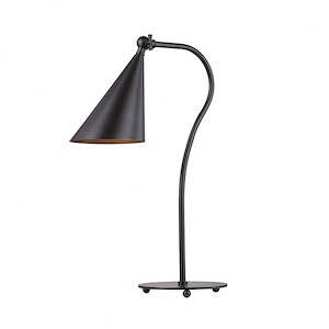 Lupe-1-Light Table Lamp in Style-7 Inches Wide by 20.5 Inches High