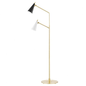 Moxie-12W 1 LED Floor Lamp in Contemporary Style-25 Inches Wide by 60.25 Inches High - 1225458