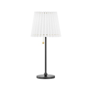 Demi - 15W 1 LED Table Lamp In Transitional and Minimalist Style-20.25 Inches Tall and 8 Inches Wide