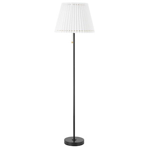 Demi - 15W 1 LED Floor Lamp In Transitional and Minimalist Style-62 Inches Tall and 18 Inches Wide - 1151575