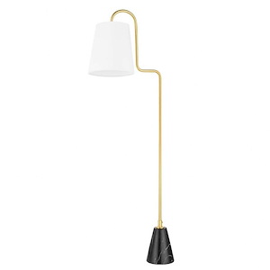 Jaimee - 1 Light Floor Lamp In Modern Style-59 Inches Tall and 21.25 Inches Wide