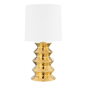 Zoe - 1 Light Table Lamp-25 Inches Tall and 12.5 Inches Wide - 1275096