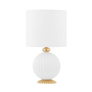 Vera - 1 Light Table Lamp-18 Inches Tall and 10.25 Inches Wide
