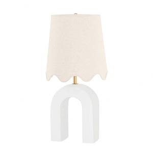 Roshani - 1 Light Table Lamp-24 Inches Tall and 12 Inches Wide