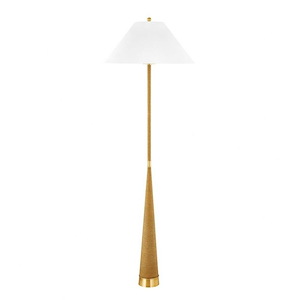 Indie - 1 Light Floor Lamp-64 Inches Tall and 21 Inches Wide