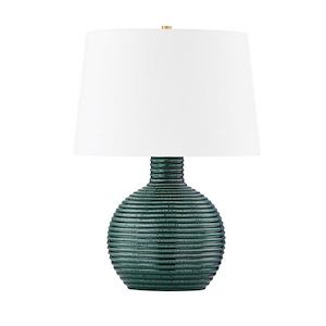 Sara - 1 Light Table Lamp-22 Inches Tall and 15.5 Inches Wide
