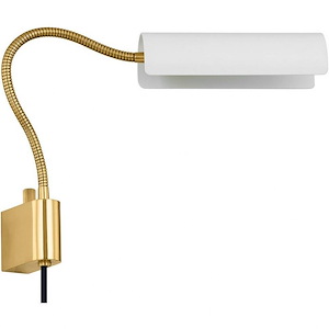 Cassandra - 1 Light Plug-in Wall Sconce-10.25 Inches Tall and 3.25 Inches Wide