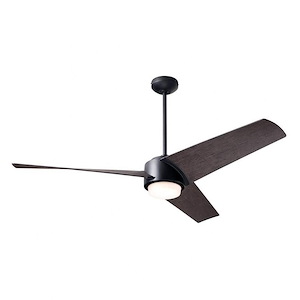 Ambit DC - 3 Blade Ceiling Fan with Light Kit-24.4 Inches Tall and 56 Inches Wide - 1300998