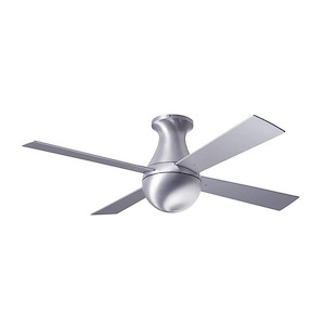 Ball Flush - 4 Blade Flush Ceiling Fan-12.9 Inches Tall and 42 Inches Wide