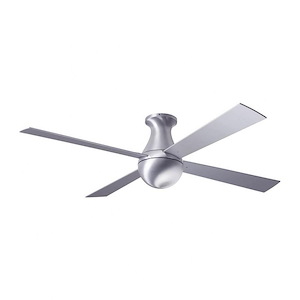 Ball Flush - 4 Blade Flush Ceiling Fan-12.9 Inches Tall and 52 Inches Wide
