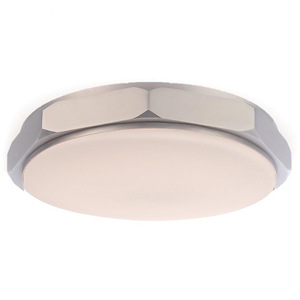 Grommet - 21W 1 LED Flush Mount In Transitional Style-3.25 Inches Tall and 13 Inches Wide