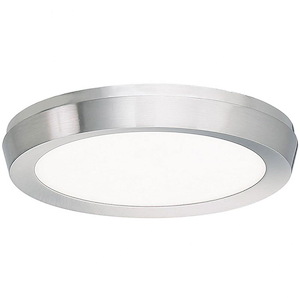 Argo-15W 1 LED Round Flush Mount in Contemporary Style-7 Inches Wide by 1 Inch High