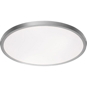Argo-32.7W  1 LED Round Flush Mount in Contemporary Style-19 Inches Wide by 1 Inch High