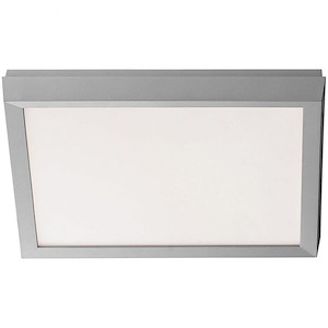 Argo-20.12W 1 LED Square Flush Mount in Contemporary Style-11.38 Inches Wide by 1 Inch High