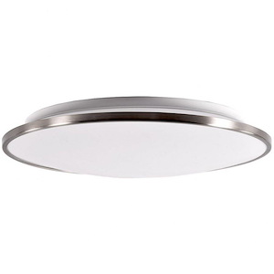 Puck-26.95W 3500K 1 LED Flush Mount in Contemporary Style-16.5 Inches Wide by 2.78 Inches High