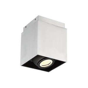 Box - 6 Inch 16W 1 LED Square Adjustable Gimbal Flush Mount - 880599