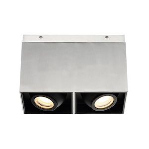 Box - 11 Inch 31W 1 LED Square Adjustable Gimbal Flush Mount - 880598