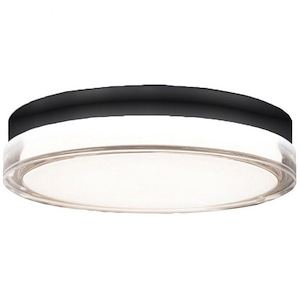 Pi-31W 1 LED Round Flush Mount in Contemporary Style-15 Inches Wide by 2.5 Inches High - 1045331