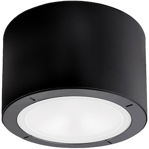 Vessel-16.5W 1 LED Outdoor Flush Mount in Contemporary Style-5.5 Inches Wide by 3.8 Inches High