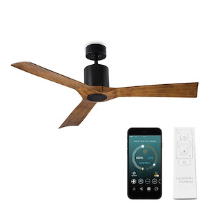 Aviator-54 Inch 3-Blade Ceiling Fan with Remote Control in Transitional Style-15.5 Inches High