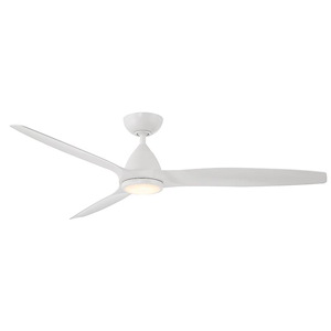 Skylark - 3 Blade Ceiling Fan with Light Kit-14.7 Inches Tall and 62 Inches Wide