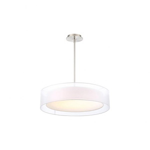 Metropolis-24.5W 1 LED Pendant in Contemporary Style-24 Inches Wide by 5.75 Inches High - 1334103