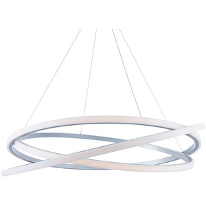 Veloce-107W 1 LED Chandelier in Contemporary Style-48 Inches Wide by 11.5 Inches High