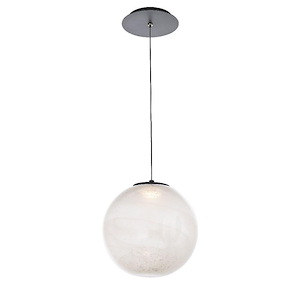 Cosmic - 7W 1 LED Pendant  In Contemporary Style-10 Inches Tall and 9 Inches Wide - 1223973