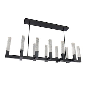 Cinema - 86W 12 LED Chandelier In Contemporary Style-13 Inches Tall and 54 Inches Wide