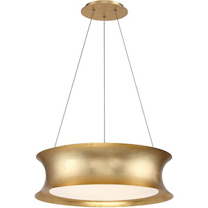 Tango-41W 1 LED Chandelier in Modern Style-20 Inches Wide by 6 Inches High