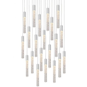 Magic-120.5W 21 LED Round Chandelier in Modern Style-26 Inches Wide by 11.8 Inches High - 970550