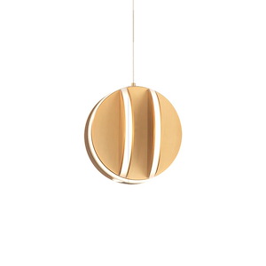 Carillion - 27W 1 LED Mini Pendant In Modern Style-6 Inches Tall and 6 Inches Wide