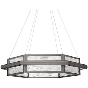 Atlantis-44W 1 LED Chandelier in Modern Style-24.25 Inches Wide by 5.5 Inches High - 1224552