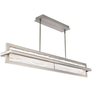 Atlantis-43W 1 LED Linear Chandelier in Modern Style-6 Inches Wide by 7 Inches High - 1223857
