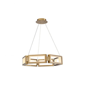 Mies-52W 1 LED Chandelier in Modern Style-26 Inches Wide by 5.25 Inches High