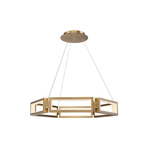 Mies-78W 1 LED Chandelier in Modern Style-35 Inches Wide by 5.75 Inches High - 1334306