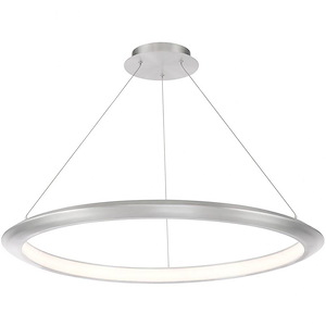 The Ring-30.1W  1 LED Chandelier in Transitional Style-36 Inches Wide by 2 Inches High