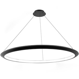 The Ring-43.9W  1 LED Chandelier in Transitional Style-48 Inches Wide by 2 Inches High