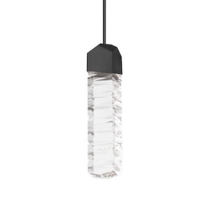 Juliet - 8W 1 LED Pendant In Contemporary Style-15 Inches Tall and 3 Inches Wide