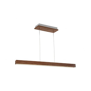 Drift-74W 1 LED Linear Pendant in Contemporary Style-56 Inches Wide by 3 Inches High - 970516