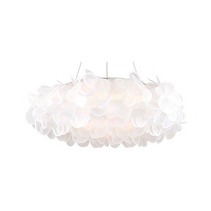 Fluffy-42W 1 LED Pendant in Modern Style-33.44 Inches Wide by 11.13 Inches High