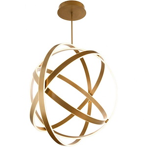 Kinetic - 202W 1 LED Chandelier In Modern Style-38 Inches Tall and 38 Inches Wide - 1148869